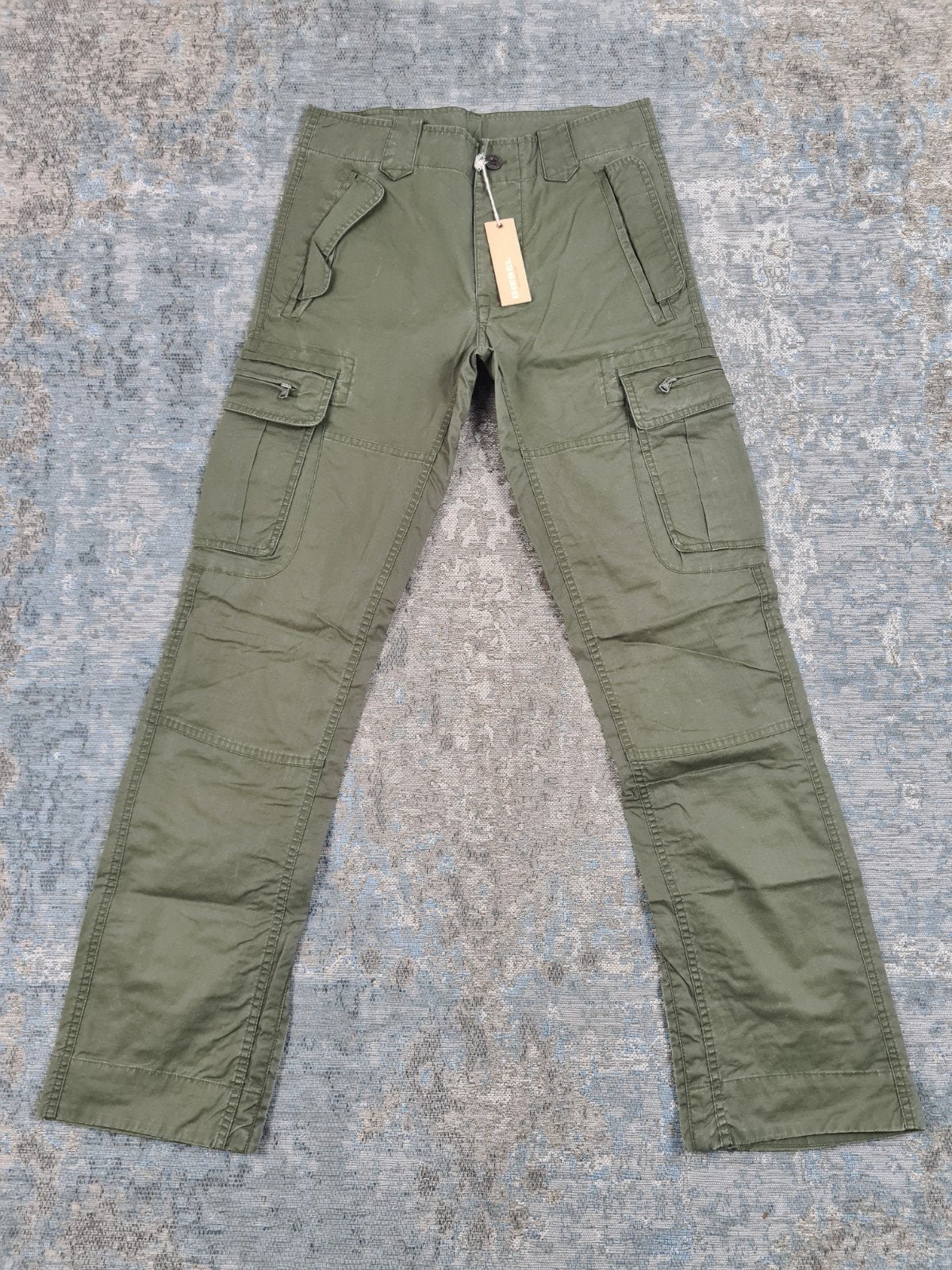 DIESEL POCK Cargo W28 L32 NIEUW Straight Katoen Bronno2832, Kleding | Heren, Broeken en Pantalons, Danzigerkade 55, 1013 AP Amsterdam