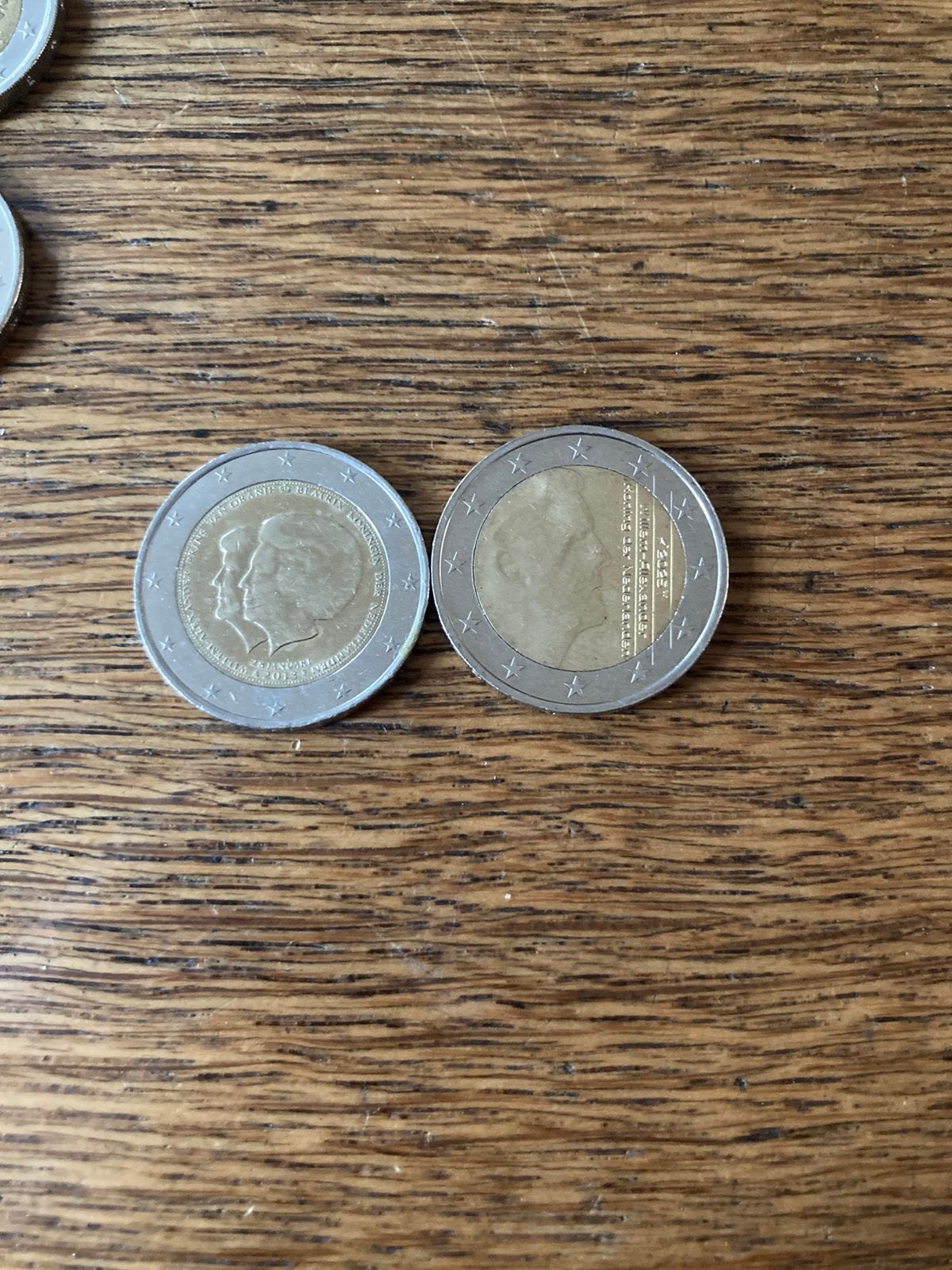 2 euro munten willem alexander en Beatrix, Ophalen of Verzenden, Overige landen, 2 euro