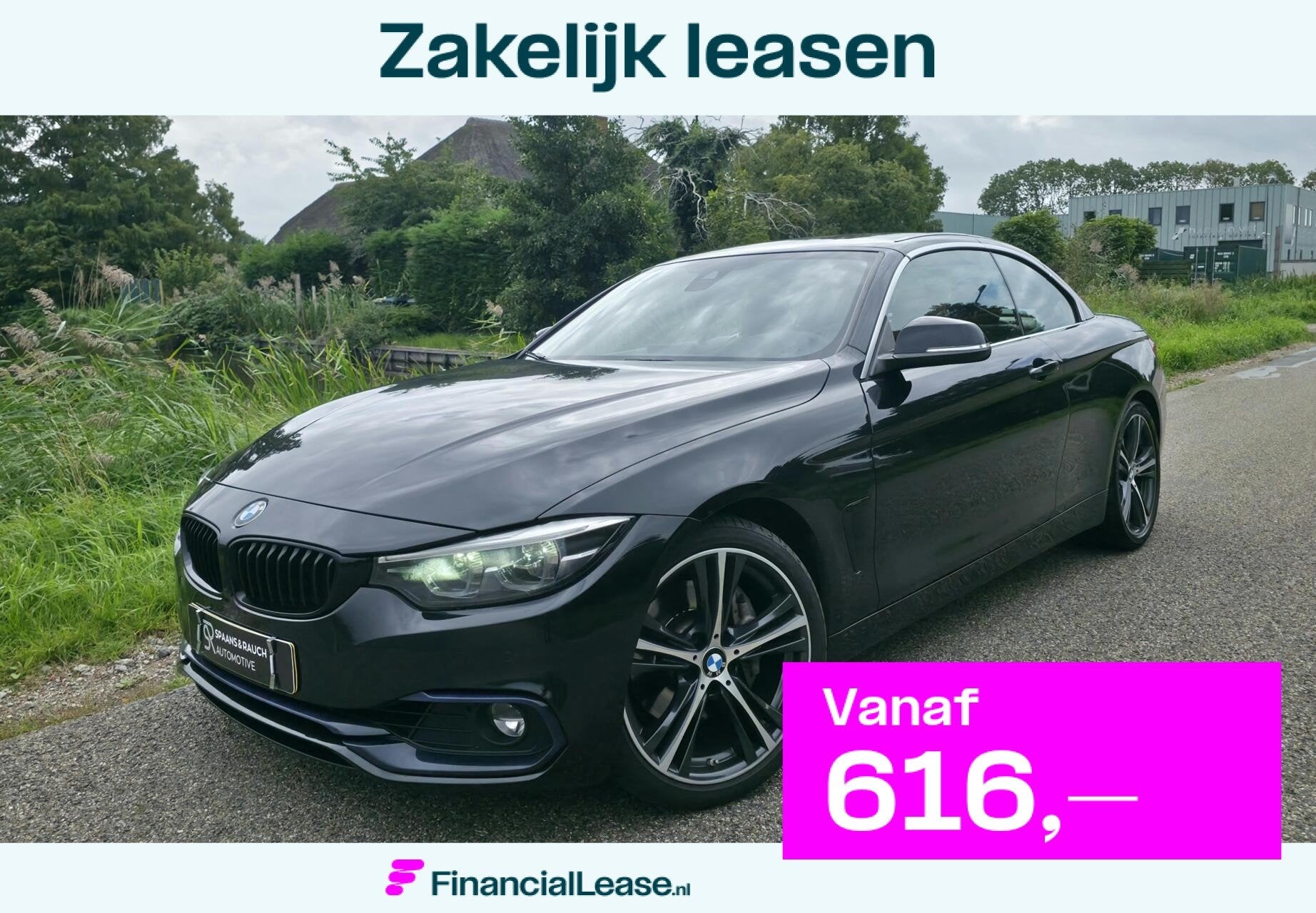 BMW 4-serie Cabrio 440i / Nekverw / HUD / HK Audio / Navi, Automaat, Gebruikt, 4-Serie, Cabriolet