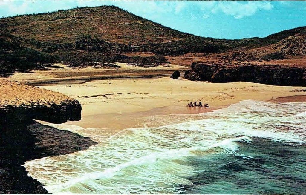 Aruba Kust Strand, Verzamelen, Verzenden, 1960 tot 1980, Ongelopen, Natuur