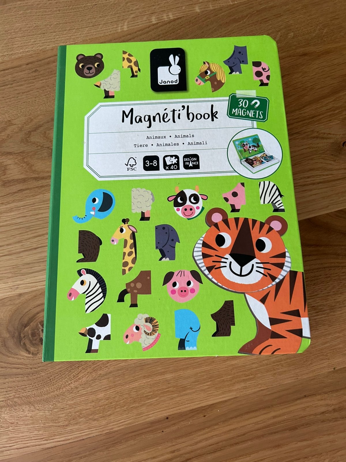 Magneet boek dieren, Ophalen of Verzenden, Zo goed als nieuw