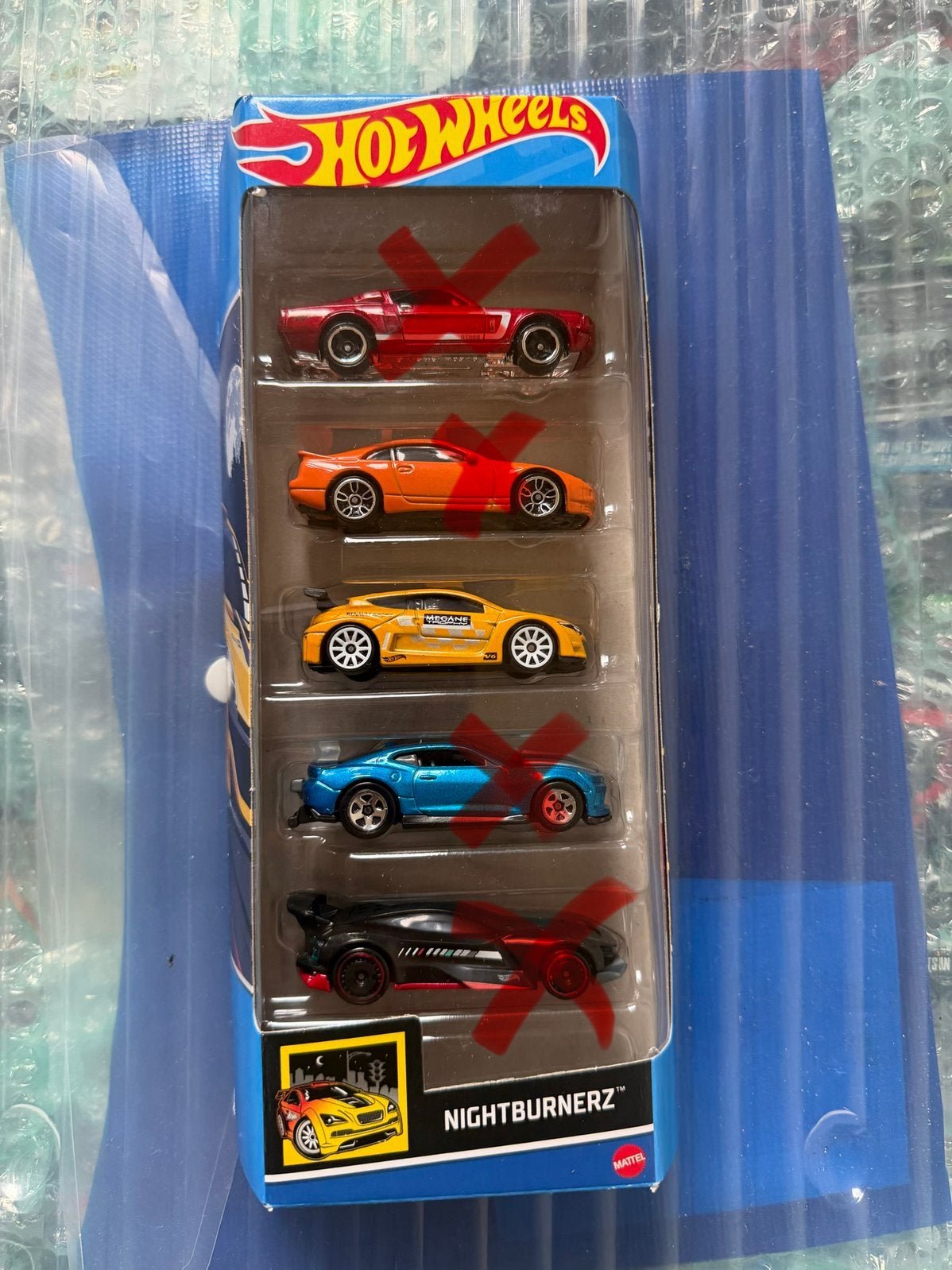 Hot wheels Renault Megane, Ophalen of Verzenden, Zo goed als nieuw, Handmatig, Hot Wheels
