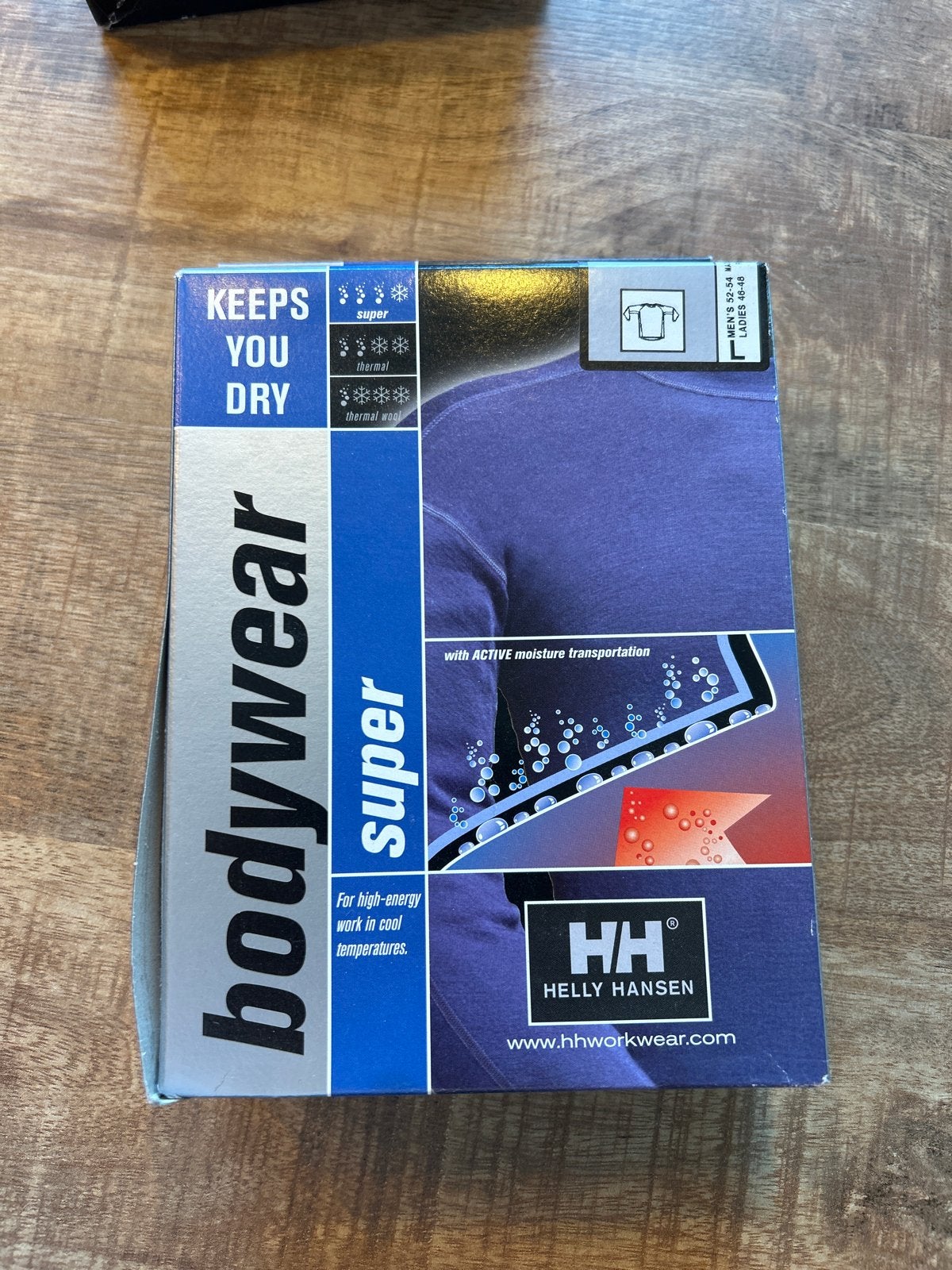 3x ongedragen Helly Hansen Super Thermal Shirt Maat L, Ophalen of Verzenden, Nieuw, Maat 52/54 (L), Zwart
