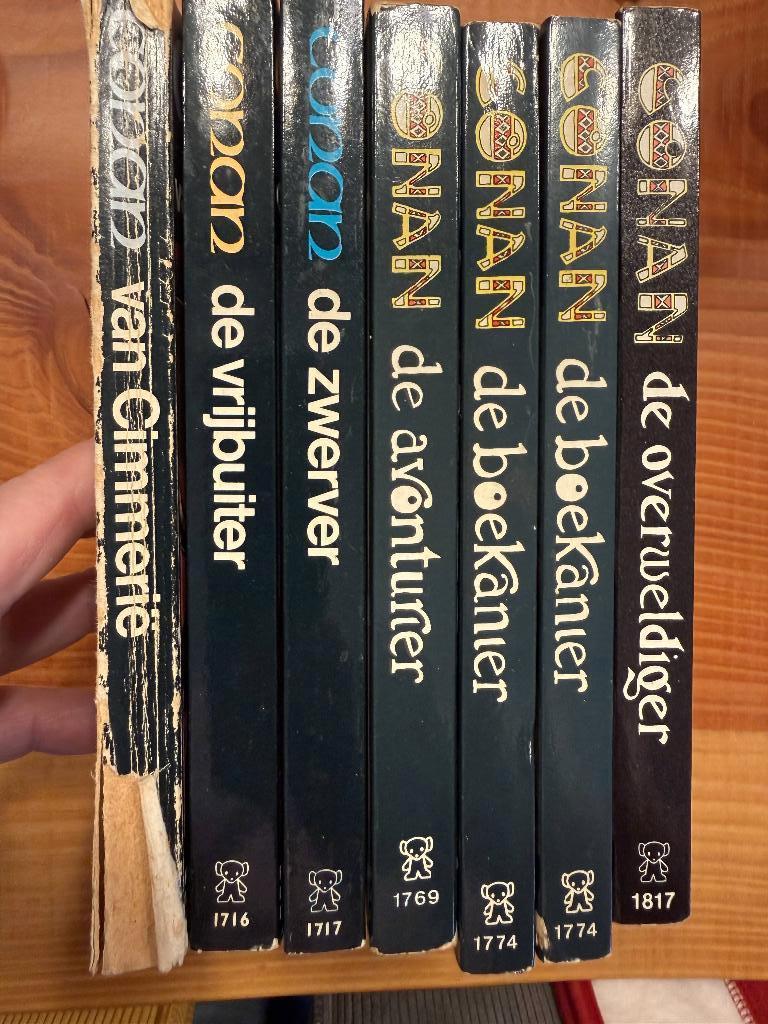 Conan the Babarian - Robert E. Howard e.a. (1978) 7-delig, Ophalen of Verzenden, Gelezen, Robert E. Howard
