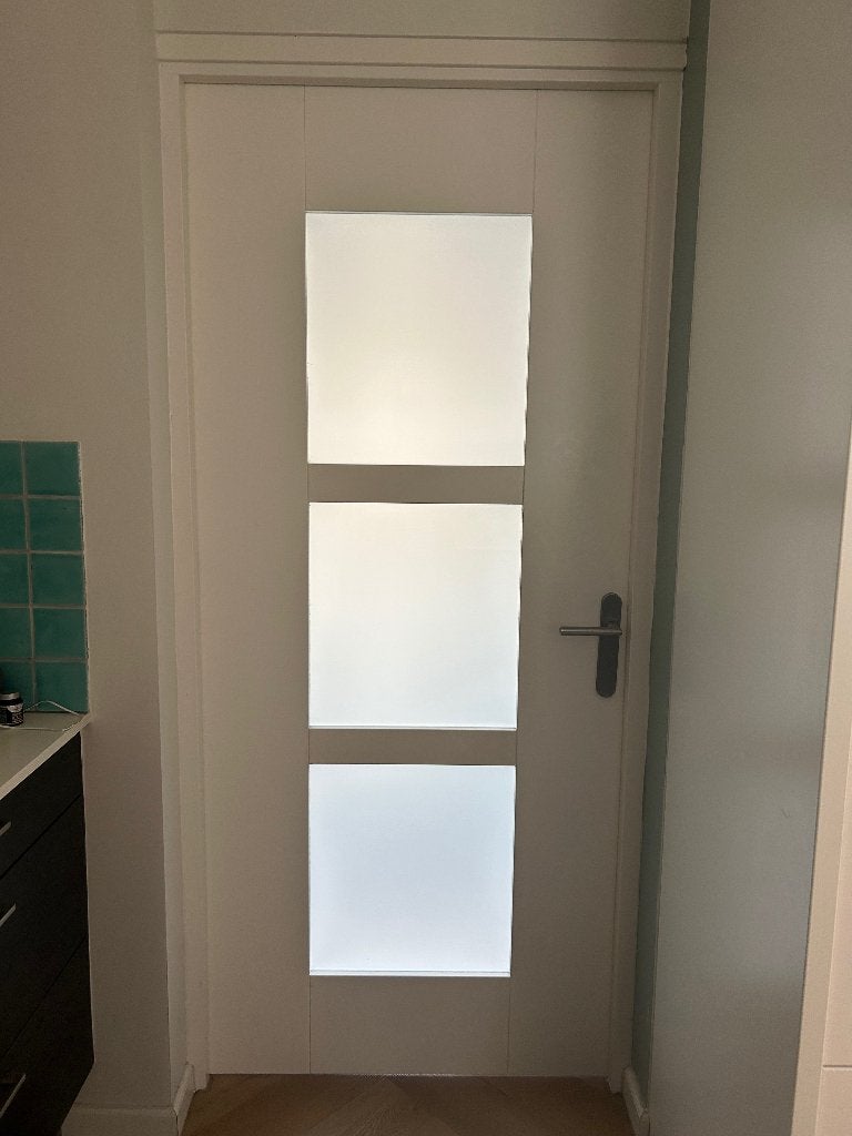 Opdekdeur Austria Brave H803 matglas, Doe-het-zelf en Verbouw, Ophalen, 80 tot 100 cm, Binnendeur, Nieuw