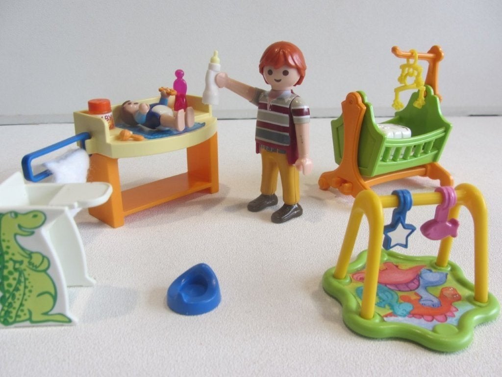 Playmobil Babykamer met wieg – 5304, Ophalen of Verzenden, Gebruikt, Los playmobil