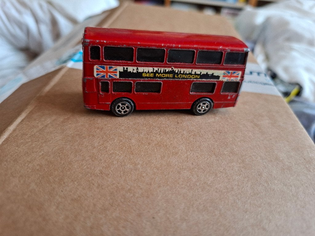 Corgi Juniors Daimler Fleetline dubbeldekker bus, Ophalen of Verzenden, Bus of Vrachtwagen