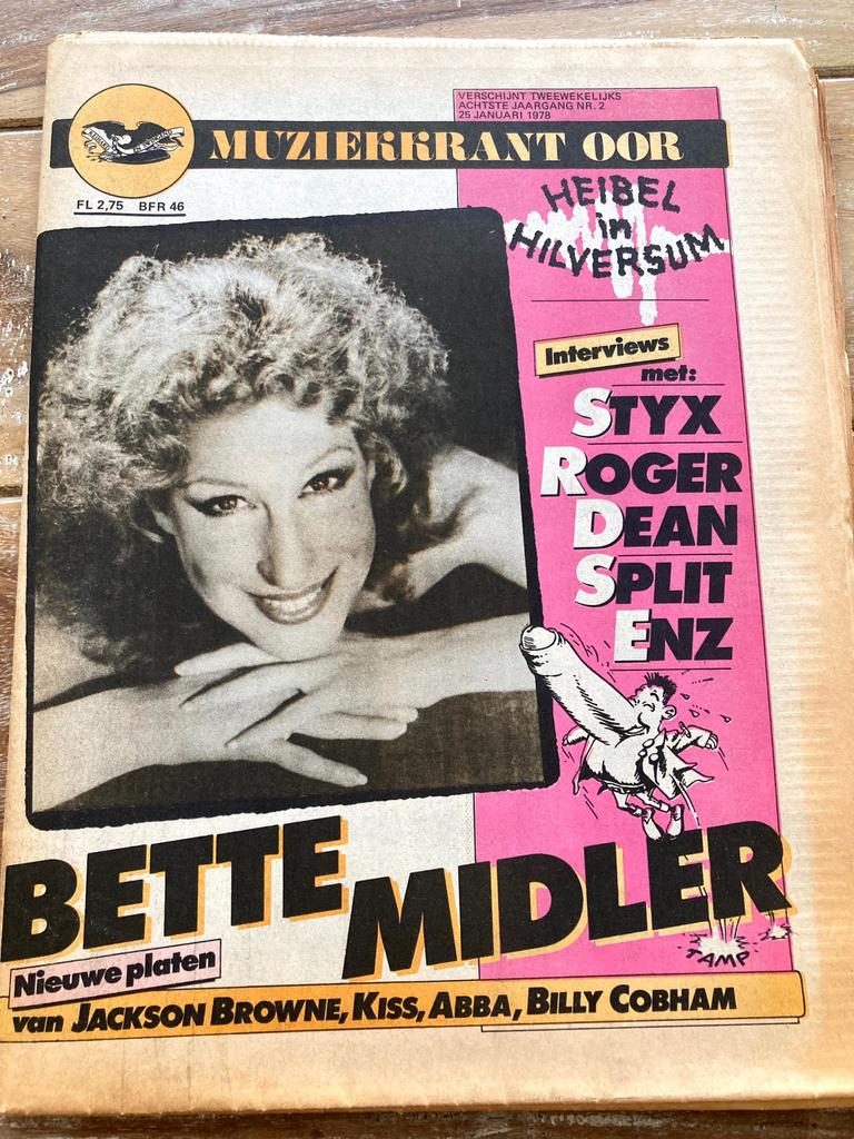 Muziekkrant OOR 1978 SPLIT ENZ Styx ROGER DEAN The ONLY ONES, Boeken, Tijdschriften en Kranten, Ophalen of Verzenden, Muziek, Film of Tv