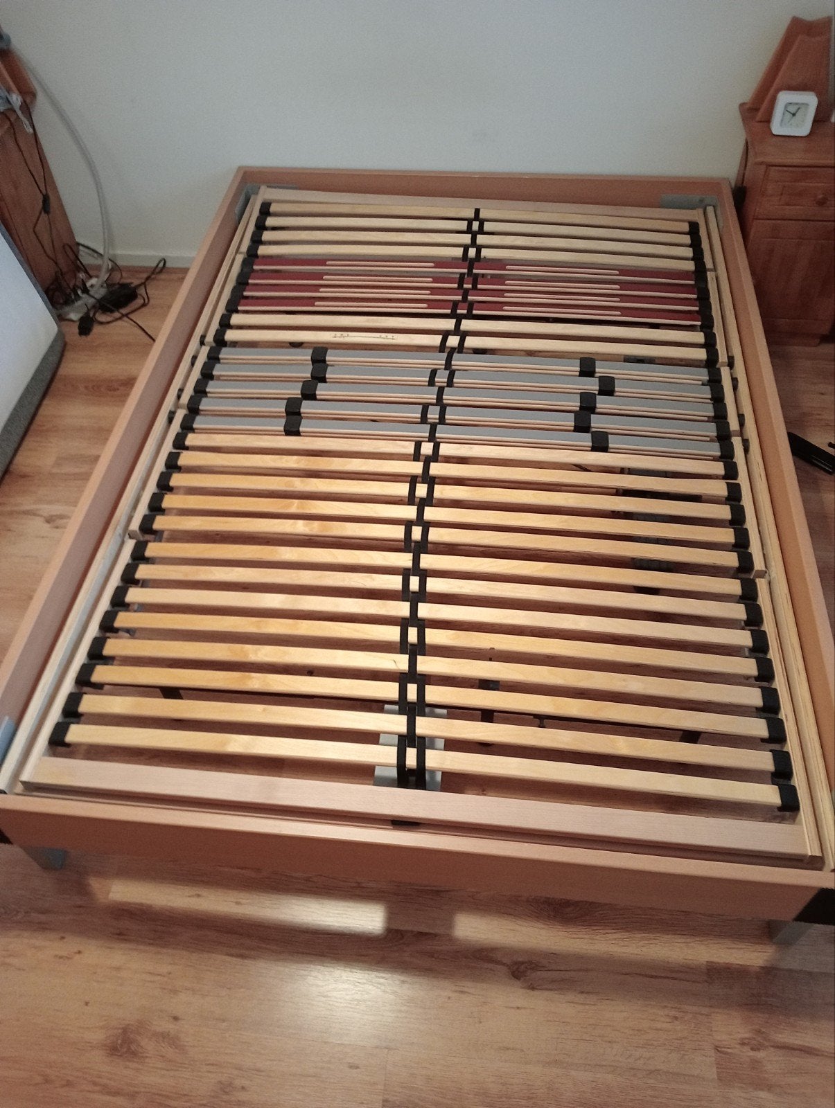 elektrisch bedienbare lattenbodem., Huis en Inrichting, Ophalen, Tweepersoons, 200 cm, 140 cm