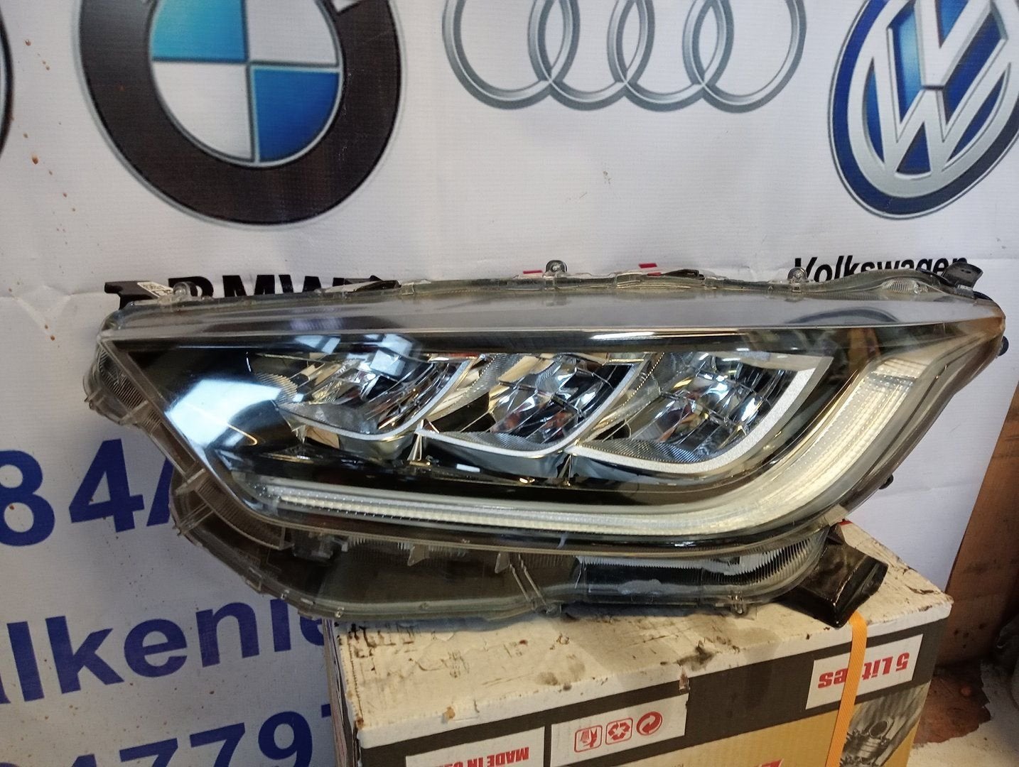 koplamp toyota yaris Links, Gebruikt, -, -, Ophalen of Verzenden