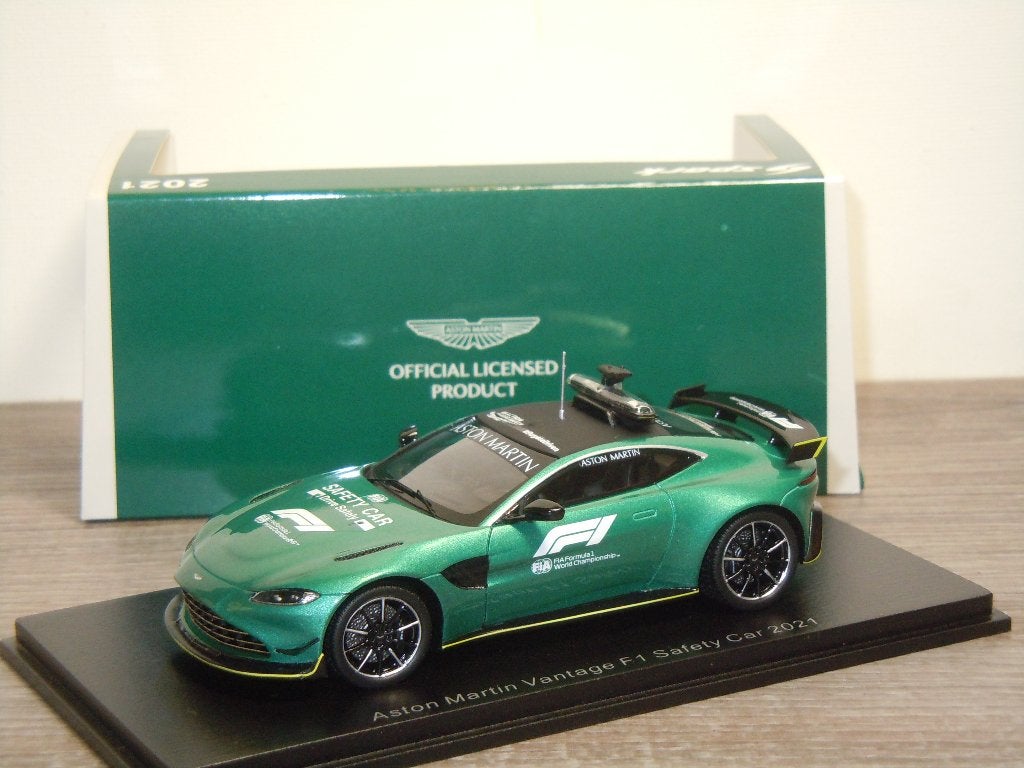 Aston Martin Vantage F1 Safety Car 2021 - Spark S5876 - 1:43, Overige merken, Auto, Verzenden, Onbekend