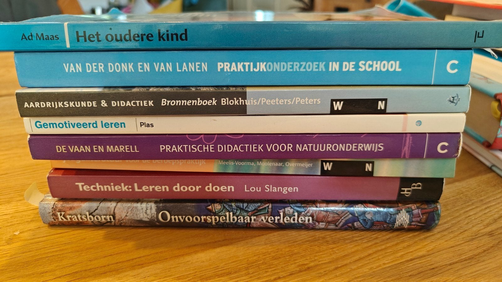 Oude PABO studieboeken - Gratis af te halen, Ophalen, Gelezen, Overige niveaus, Overige vakken