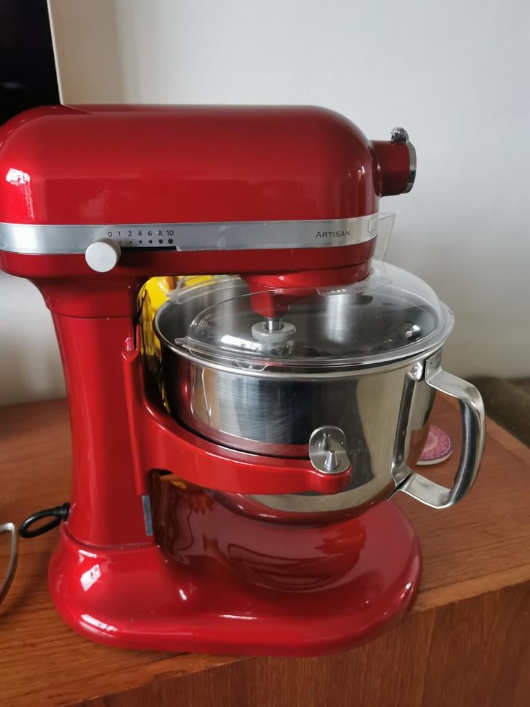 KitchenAid  5KSM7580XECA, 4 liter of meer, Ophalen of Verzenden, Zo goed als nieuw, 3 snelheden of meer