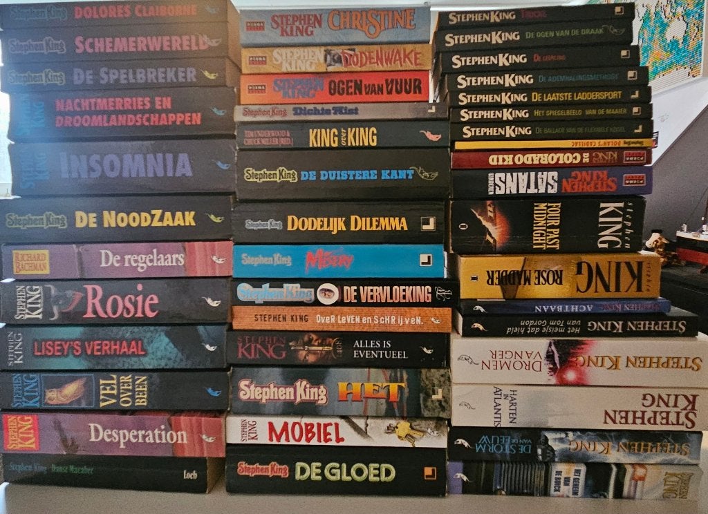 44 Stephen King boeken, Boeken, Ophalen, Gelezen, Stephen King, Nederland