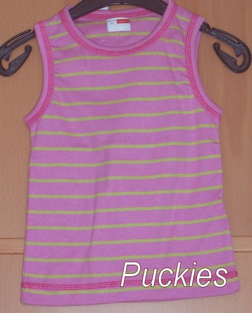 Maat 140 Name It tank top roze/groen NIEUW (7225), Kinderen en Baby's, Kinderkleding | Maat 140, Meisje, Name it, Nieuw, Ophalen of Verzenden