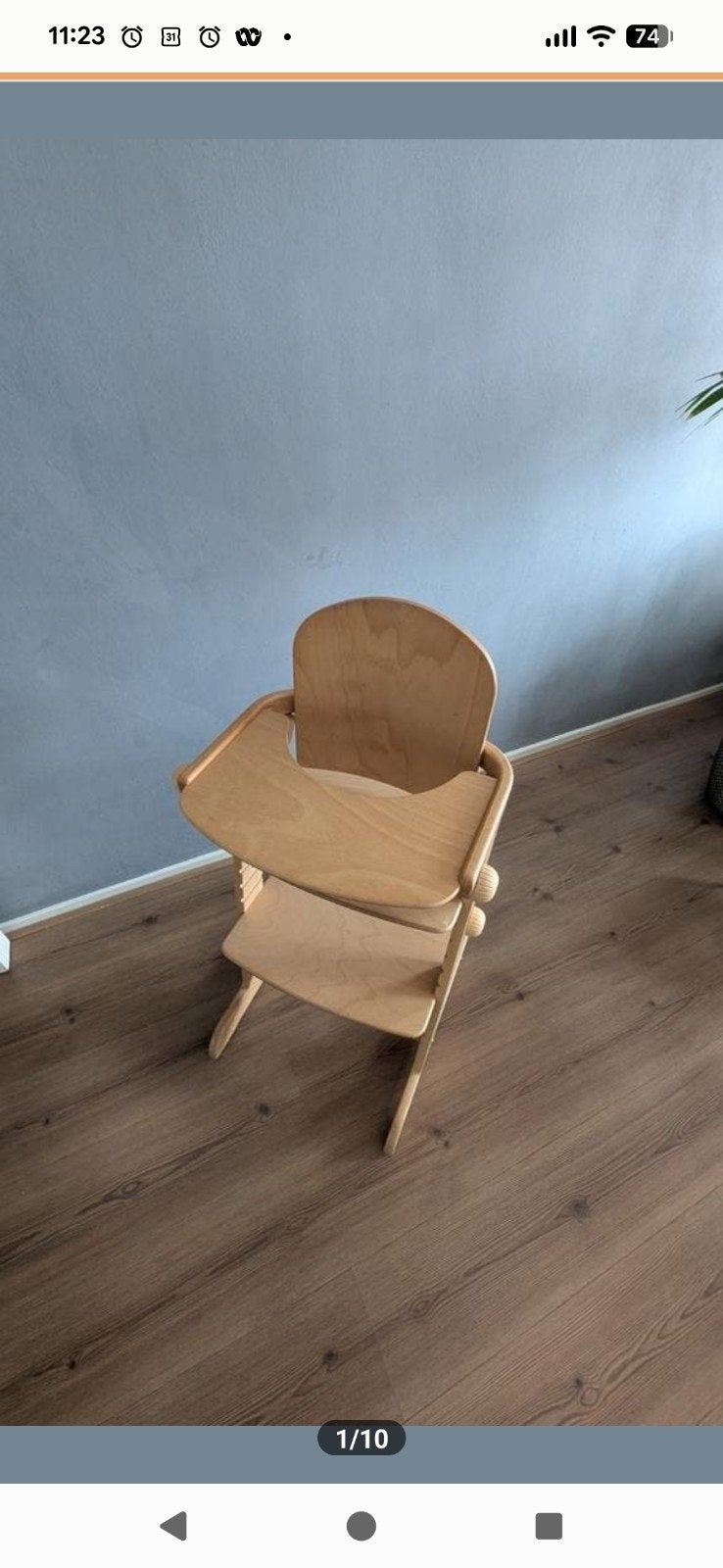 Geuther meegroeistoel - Ideaal voor elke leeftijd, Ophalen, Gebruikt, Meegroeistoel