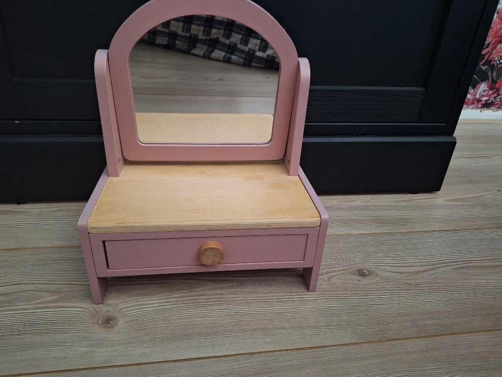 Little Dutch kaptafel roze, Ophalen, Gebruikt, Jongen of Meisje