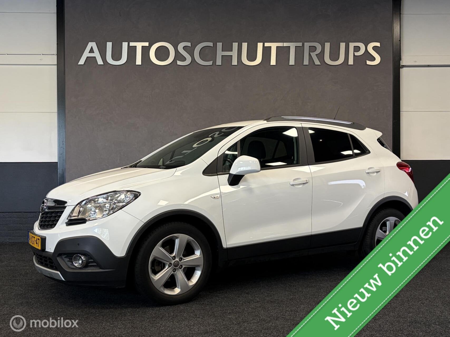 Opel Mokka 1.4 T Edition CLIMA / CRUISE / TR.HAAK / NAVI / L, Auto's, Voorwielaandrijving, Euro 5, Stof, Gebruikt