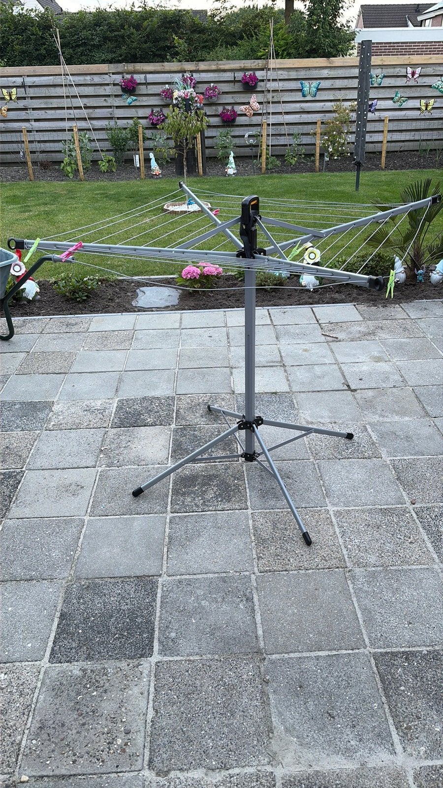 Droogmolen inklapbaar., Tuin en Terras, Ophalen of Verzenden, Zo goed als nieuw, Droogmolen