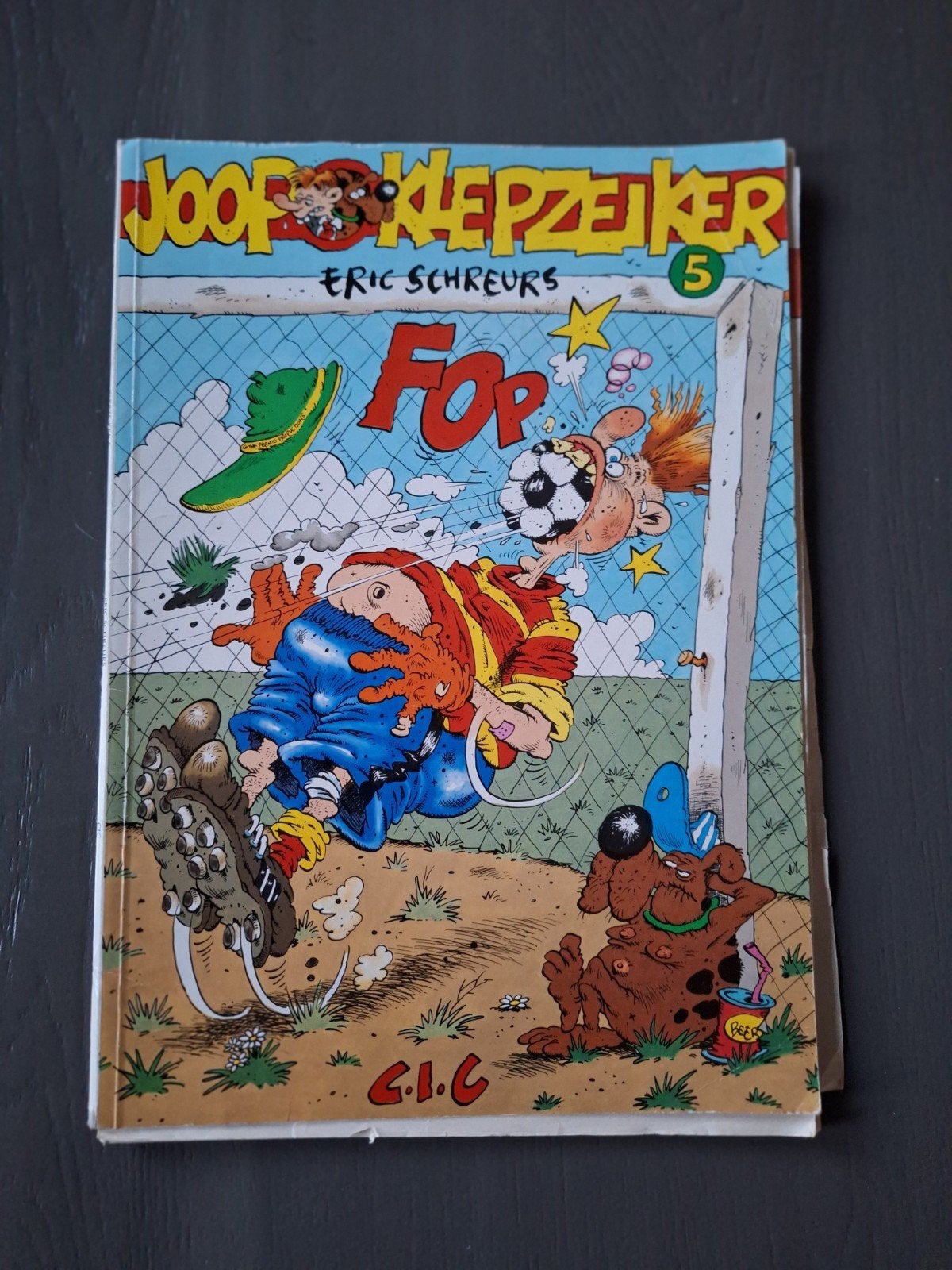 Joop Klepzeiker 5 - Eric Schreurs, Eén stripboek, Ophalen, Gelezen, Eric Schreurs