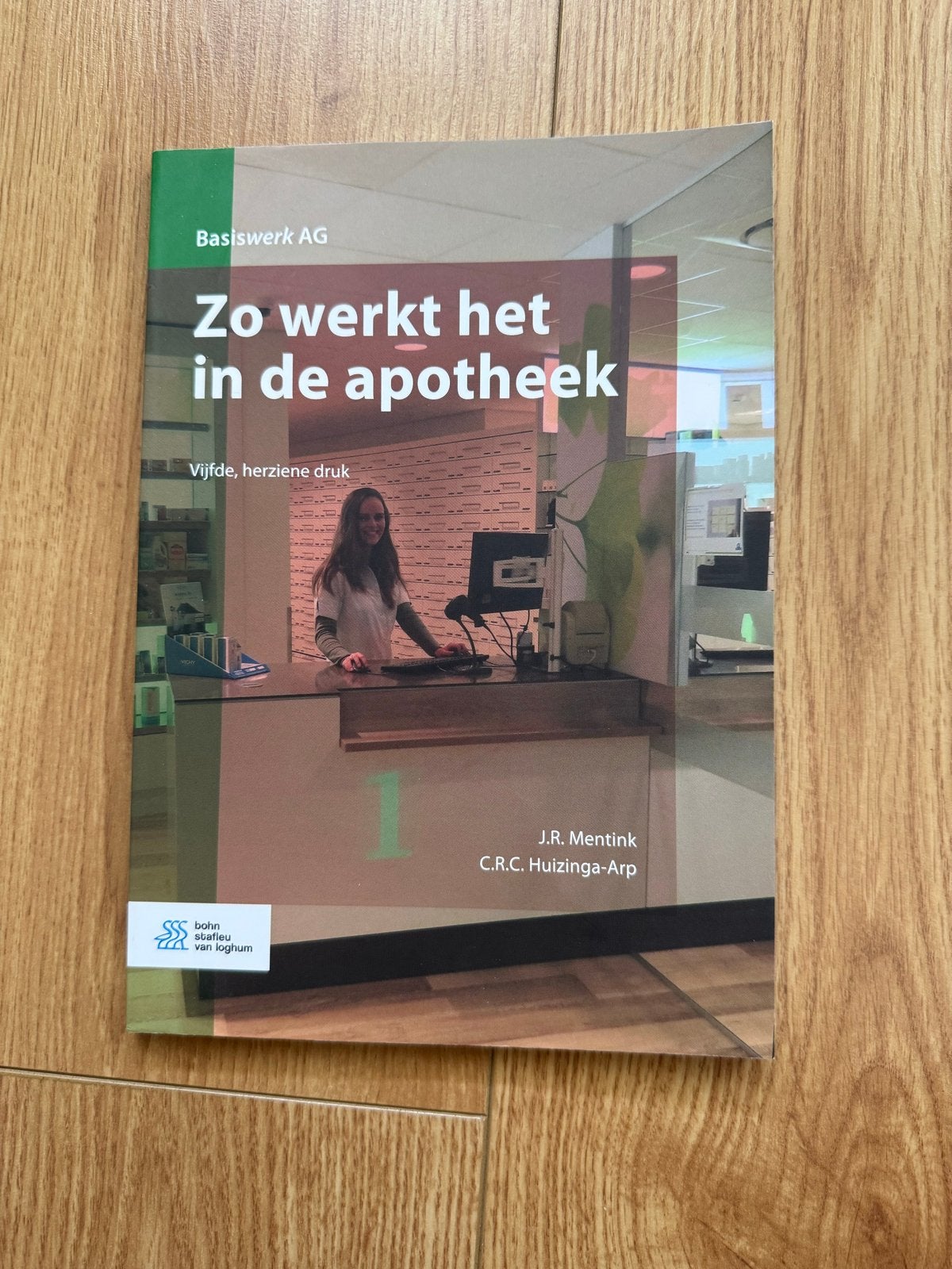 C.R.C. Huizinga-Arp - Zo werkt het in de apotheek, Ophalen of Verzenden, Zo goed als nieuw, C.R.C. Huizinga-Arp; J.R. Mentink