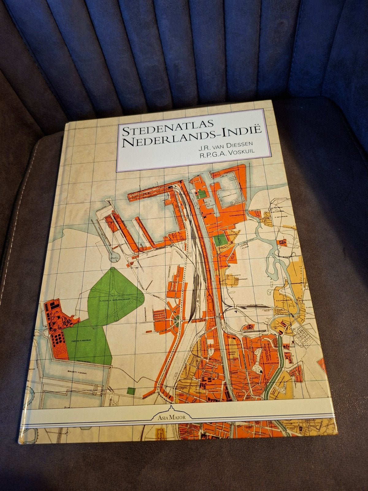 Stedenatlas Nederlands-Indië - J.R. van Diessen, Ophalen of Verzenden, Zo goed als nieuw