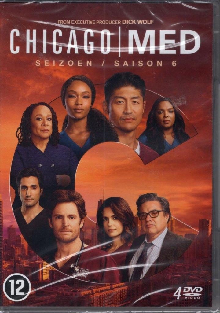 Chicago MED - seizoen 6 - DVD - nieuw in seal - IMDb 8.0 -NL, Vanaf 12 jaar, Verzenden, Nieuw in verpakking