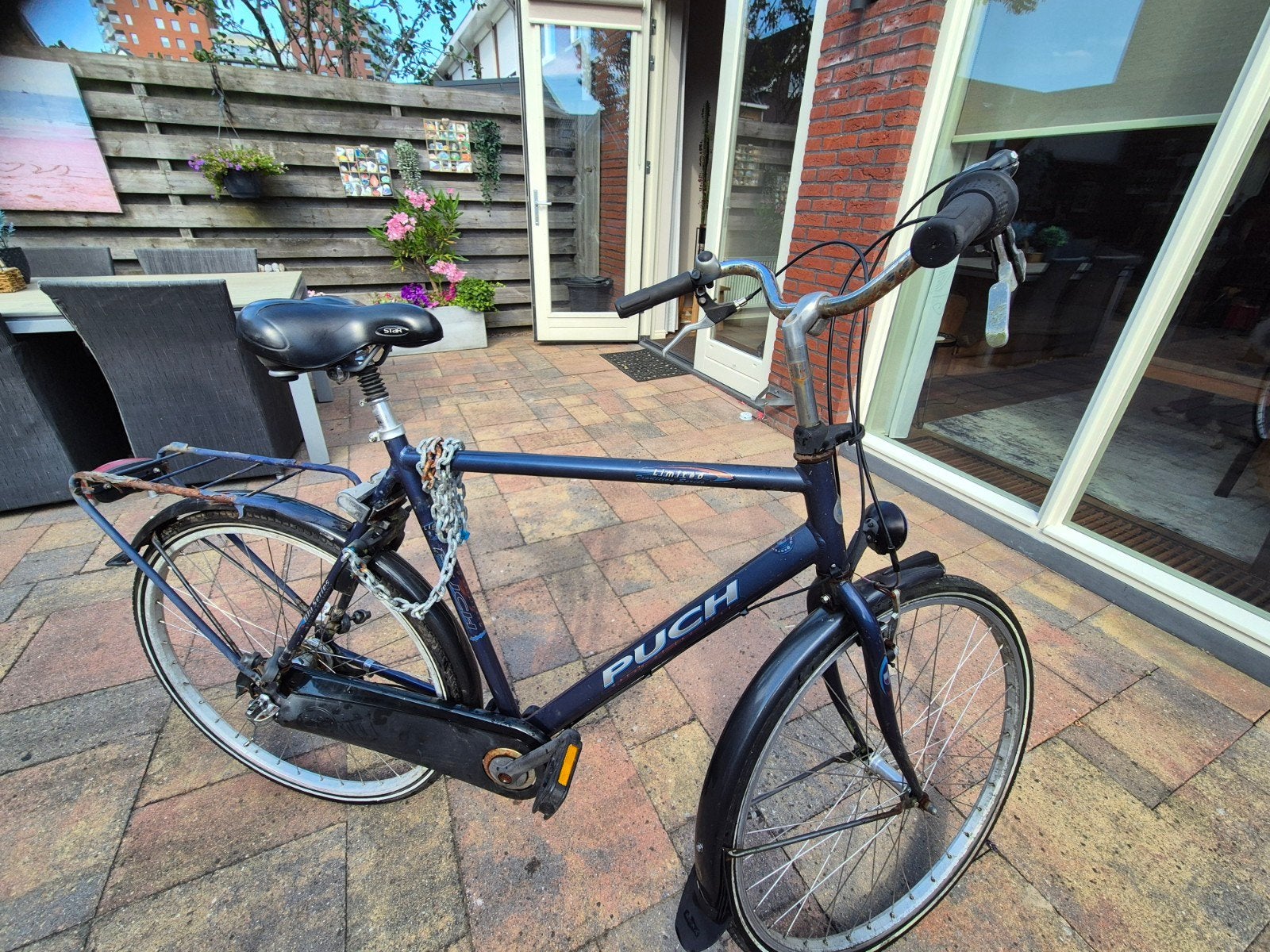 Puch herenfiets 62cm - Ideaal voor lange mannen, Fietsen en Brommers, Fietsen | Heren | Herenfietsen, 61 tot 65 cm, Ophalen, Gebruikt