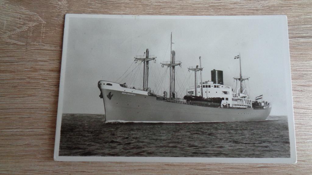 m.s Modjokerto, Verzenden, Zo goed als nieuw, Kaart, Foto of Prent