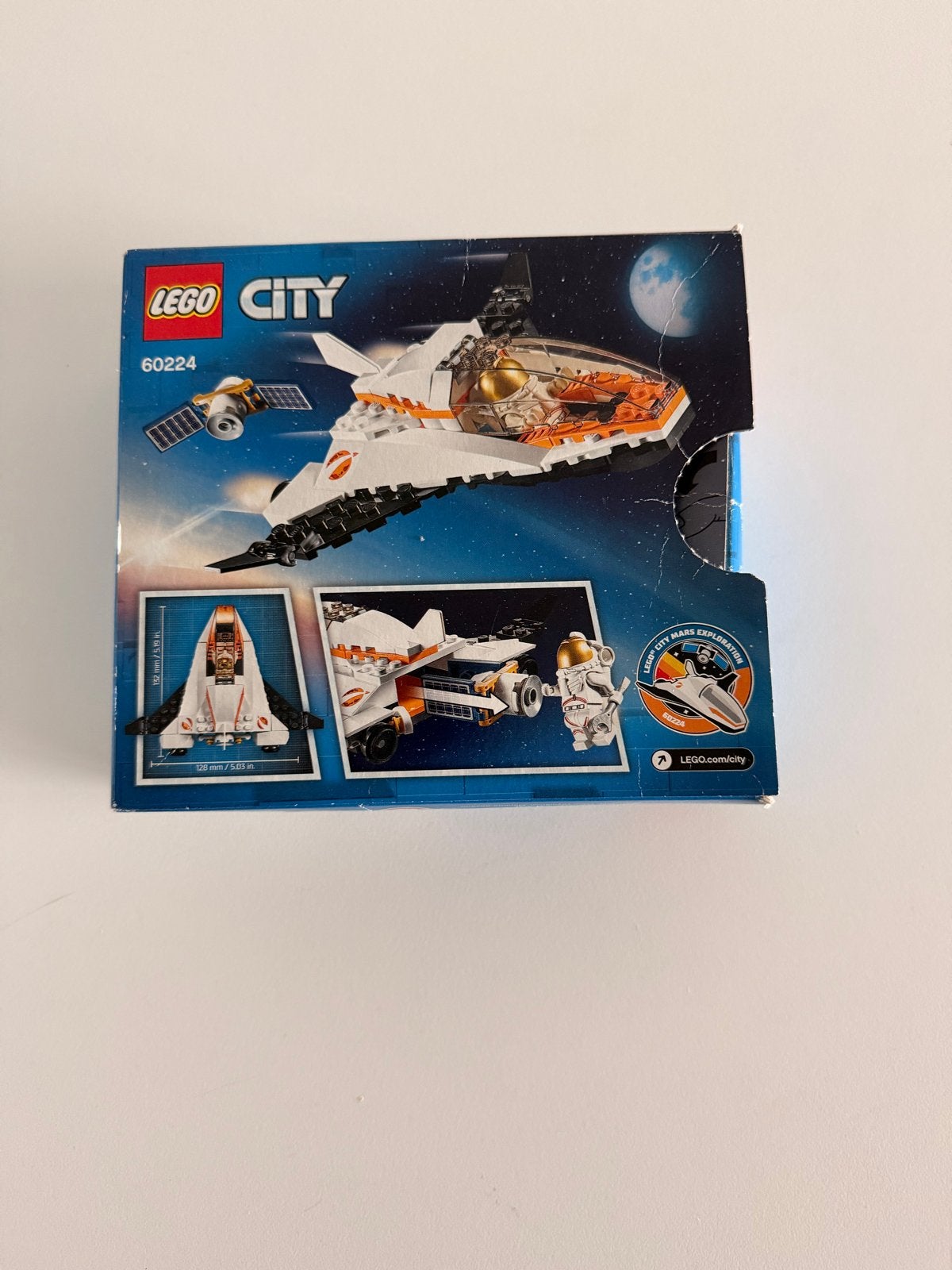 LEGO 60224 Ruimte Shuttle, City, Lego, Ophalen of Verzenden, Zo goed als nieuw