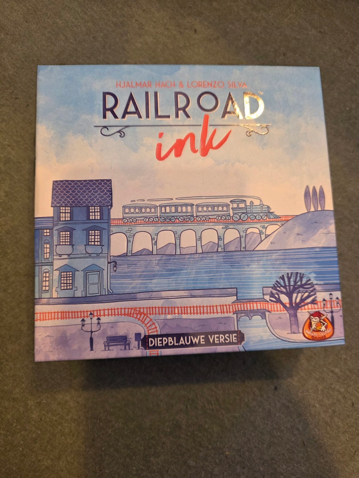 Railroad Ink: Diepblauwe Versie - Roll & Write Spel, Hobby en Vrije tijd, Gezelschapsspellen | Bordspellen, Vijf spelers of meer