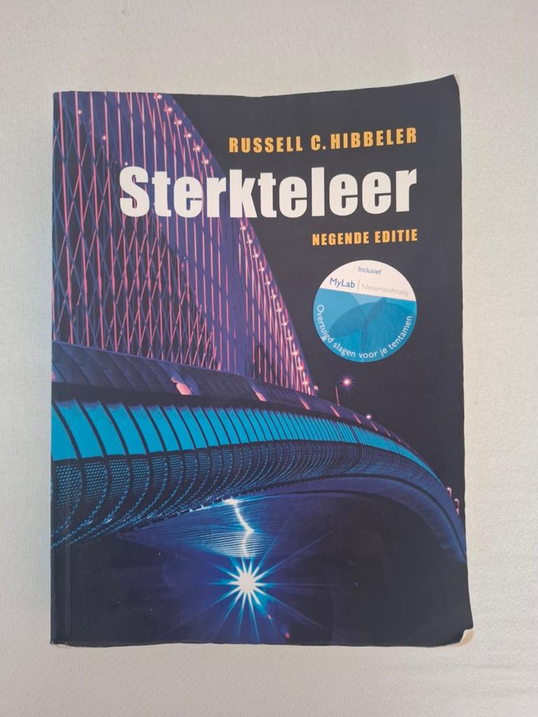 Sterkteleer Russel C. Hibbeler (9e editie), Boeken, Techniek, Ophalen of Verzenden, Gelezen