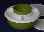 Saturnus Serveerschaal Tupperware, nieuw, Ophalen of Verzenden, Nieuw, Schaal