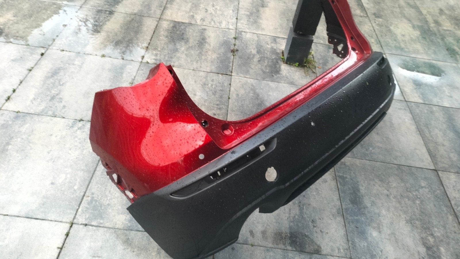 Mazda CX-30 Achterbumper Rood - Gebruikt, Auto-onderdelen, Gebruikt, Ophalen of Verzenden, Mazda, Achter