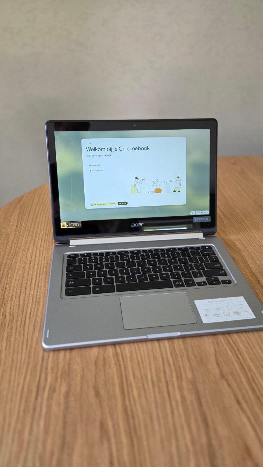 ACER chrome book, Ophalen of Verzenden, Zo goed als nieuw, 14 inch, 4 GB of minder