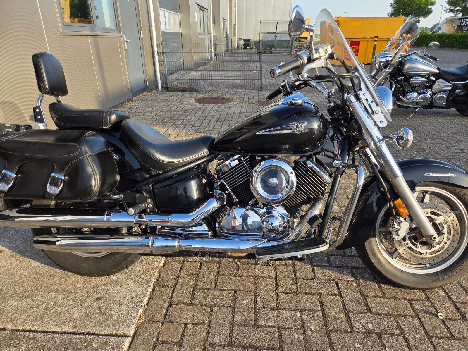 Yamaha XVS 1100 Dragstar.  Zwart met Ghost flames 2007, Motoren, Particulier, Chopper
