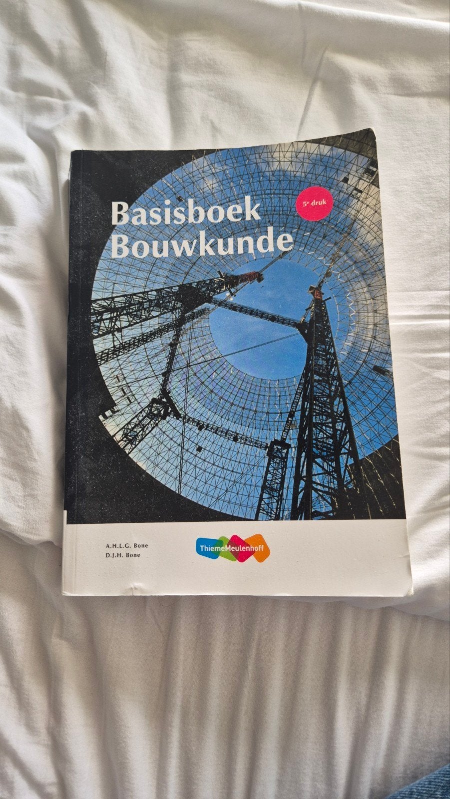 A.H.L.G. Bone - Basisboek Bouwkunde, Boeken, Techniek, Zo goed als nieuw, Bouwkunde, Ophalen of Verzenden