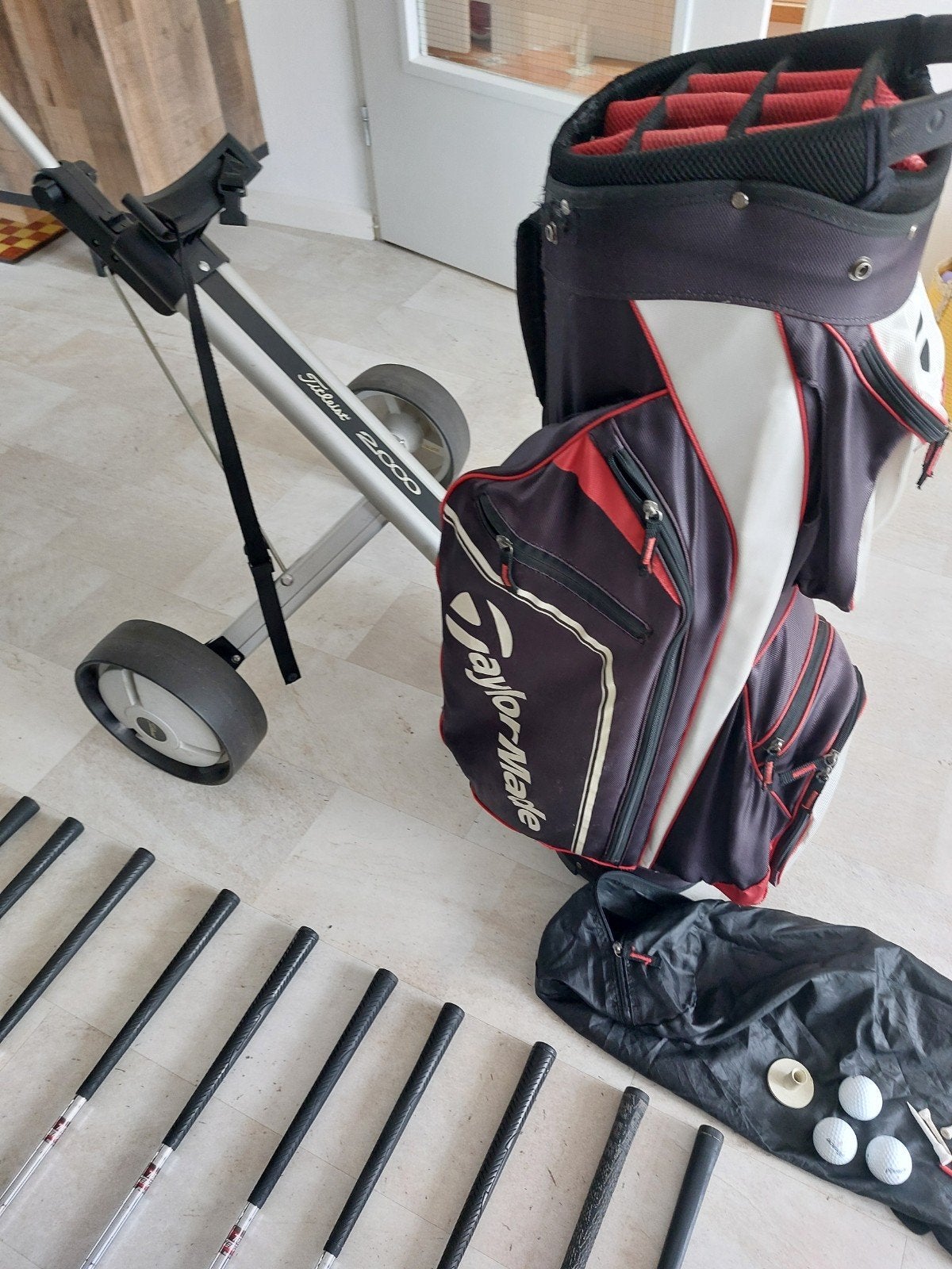 Golfset Rechtshandig heren, Sport en Fitness, Golf, Ophalen of Verzenden, Gebruikt, Set