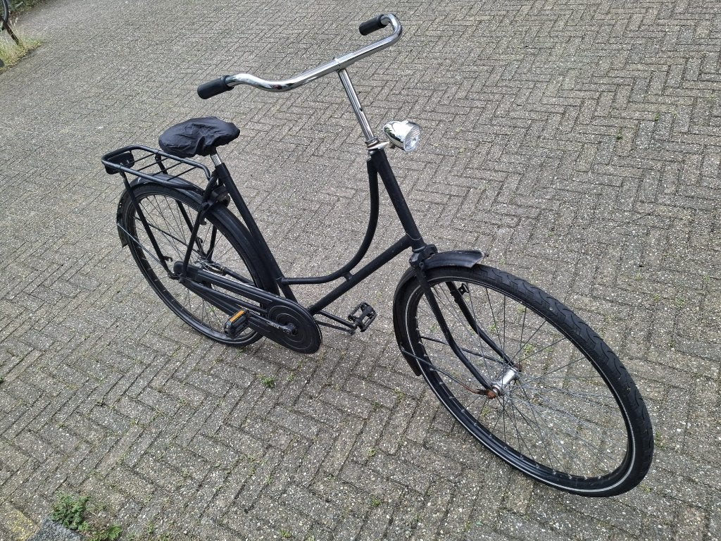 Omafiets, Ophalen, Gebruikt