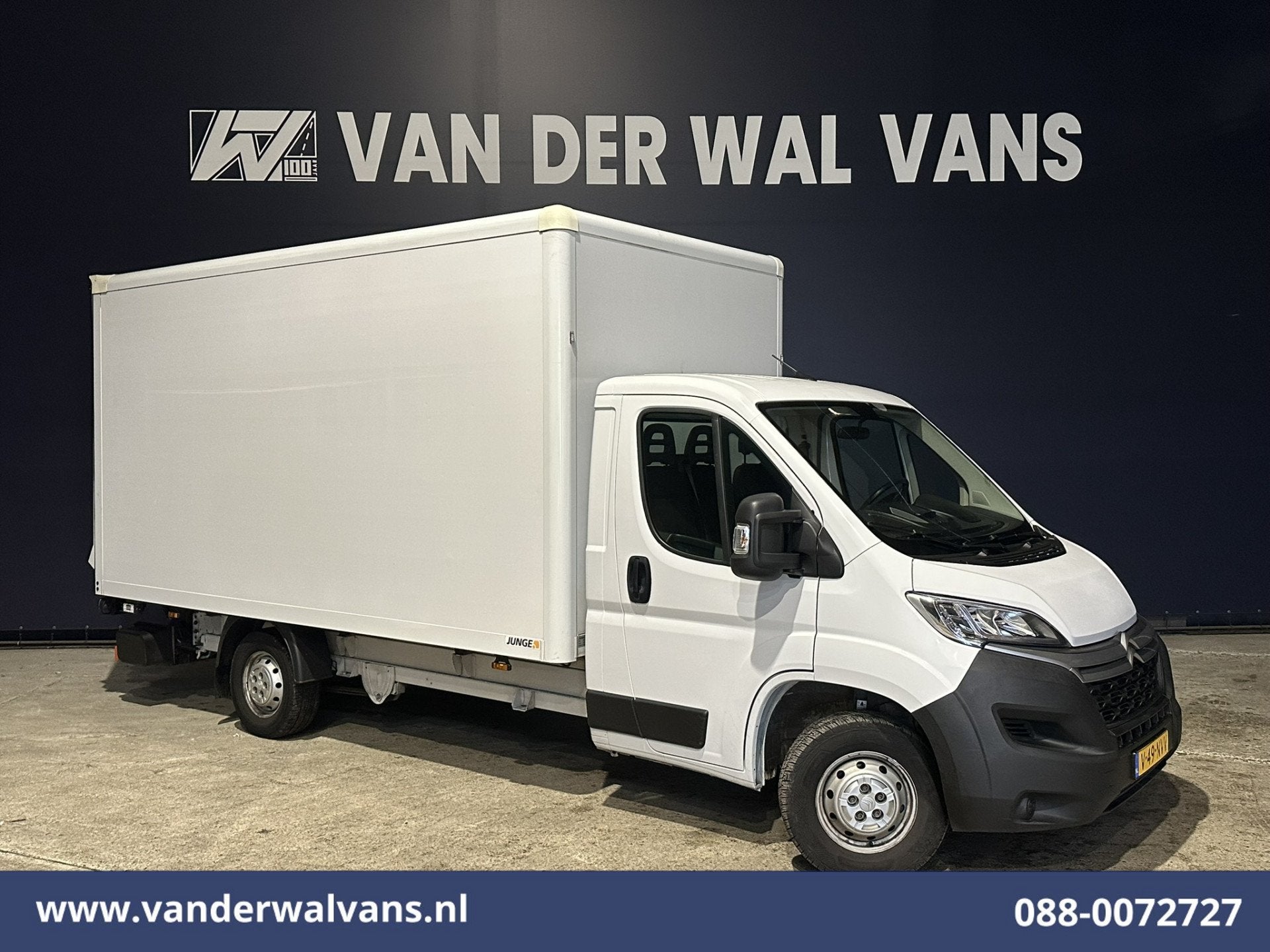 Citroën Jumper 2.2 BlueHDi 141pk Bakwagen 436cm Lang Laadkl, Voorwielaandrijving, Stof, Gebruikt, 4 cilinders