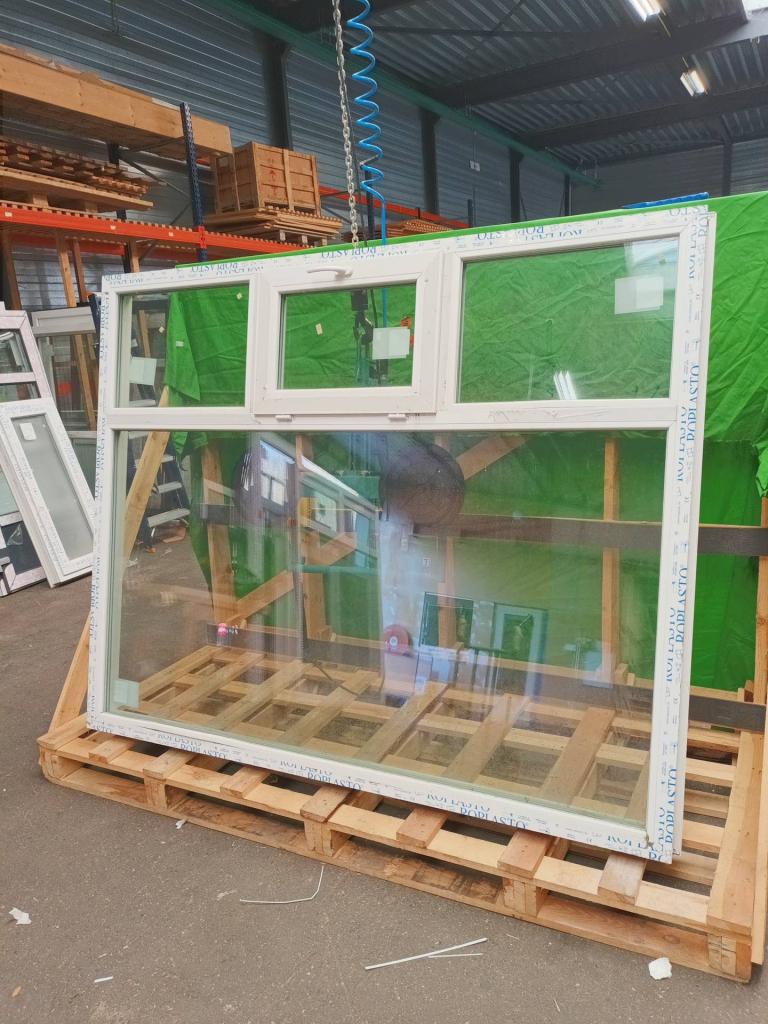 Kunststof Vvvk kozijn  b220 x h180,5 cm Wit  -2236-