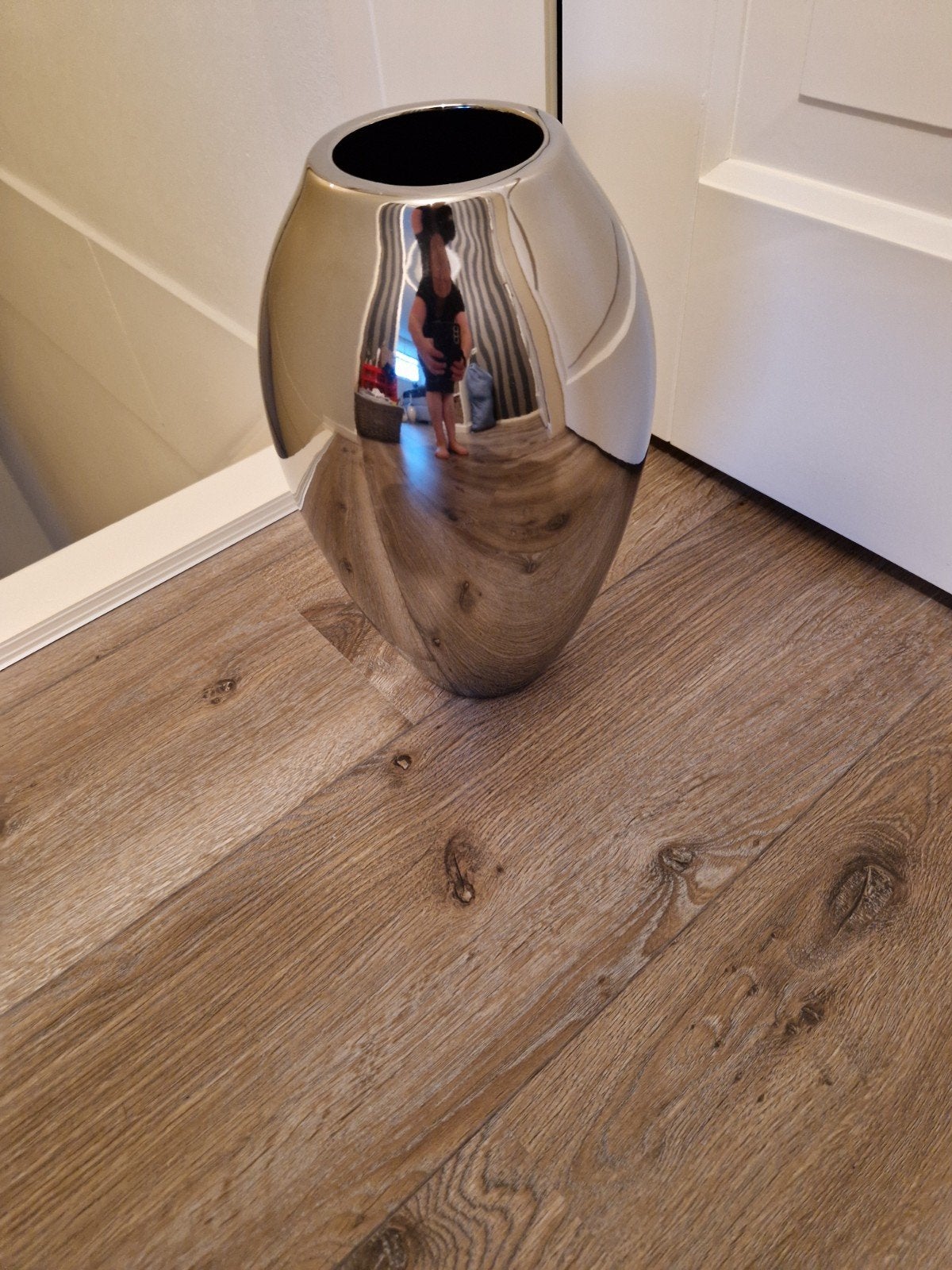 Prachtige vaas Nieuw 33cm., Ophalen, Nieuw