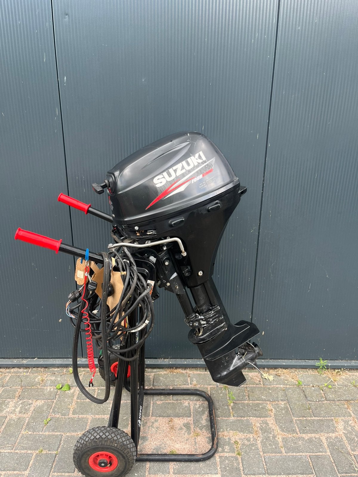 Suzuki 9.9 pk 4 takt en yamaha 25 pk 2t onderelen langstaart, Watersport en Boten, Ophalen of Verzenden, Zo goed als nieuw, Benzine