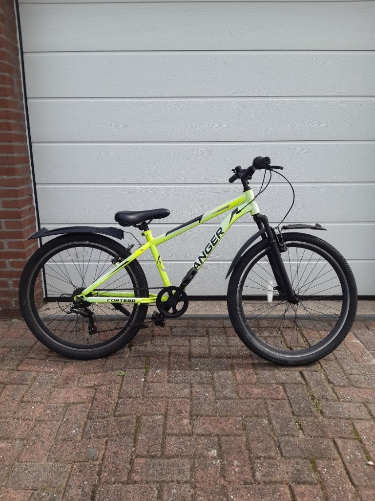 Kinderfiets 26 inch, Fietsen en Brommers, Ophalen, 20 inch of meer, Gebruikt, Velgrem