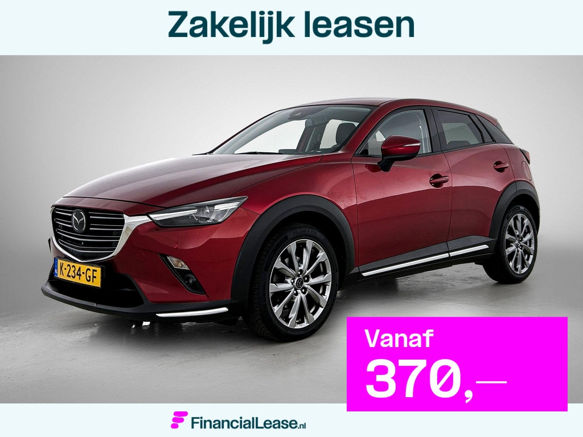 Mazda CX-3 2.0 SkyActiv-G 121 Signature | Automaat | Apple C, Gebruikt, 4 cilinders, 630 kg, SUV of Terreinwagen