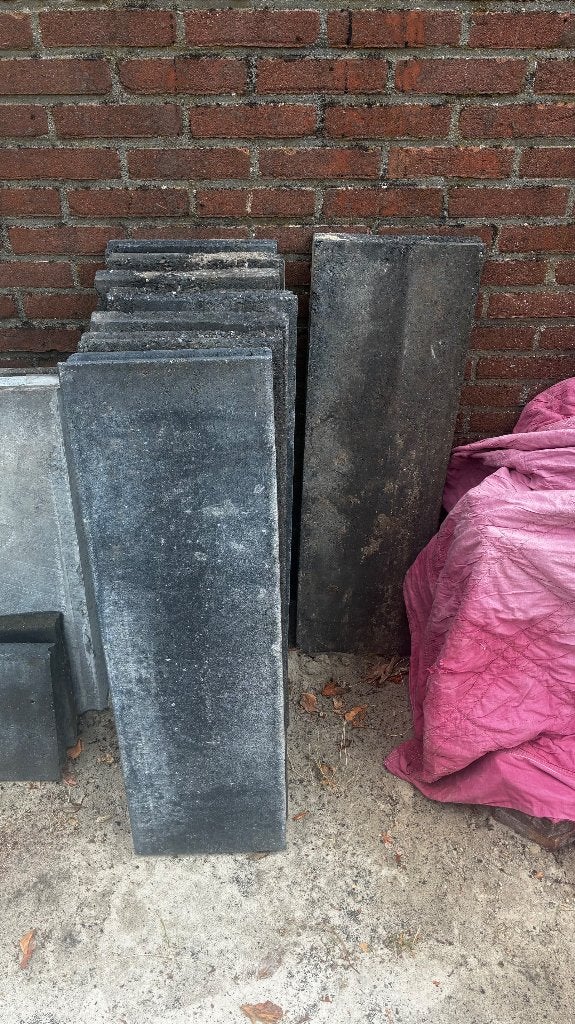 Betonbanden, Ophalen, Gebruikt, Overige typen, Minder dan 5 m²