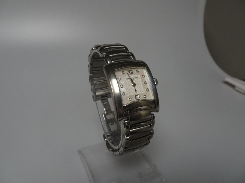 Frederique Constant Delight Carree | 10 Diamanten | Met doos, Flex Ltd., Gebruikt, https://flex.com/contact-us, Nobelstraat 10, 5807 GA Oostrum