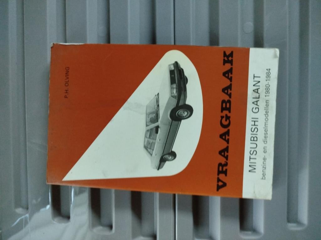 Vraagbaak Mitsubishi Galant benzine/diesel 1980-1984, Ophalen of Verzenden