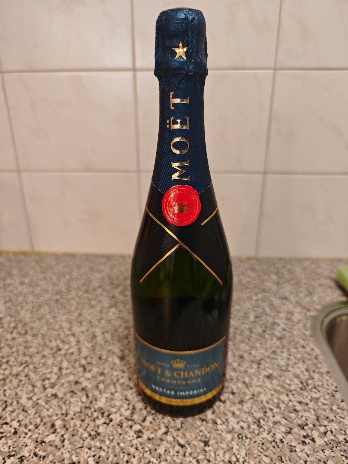 Moët & Chandon Nectar Impérial Demi-Sec Champagne, Ophalen of Verzenden, Nieuw, Frankrijk, Champagne