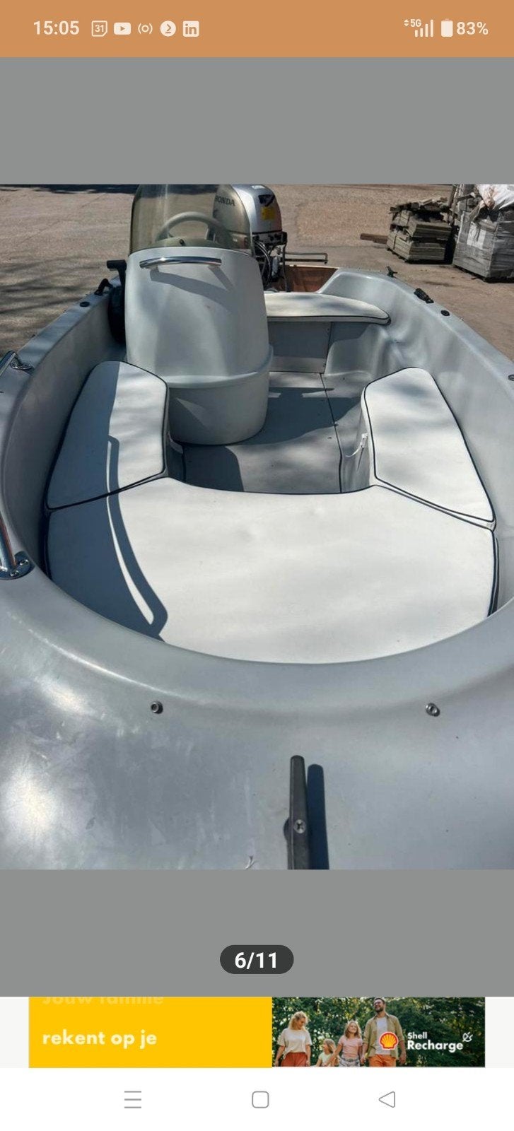 Gezocht bootkussens voor CAP370 Rigiflex Jeanneau, Watersport en Boten, Ophalen, Motor en Techniek, Motorboot